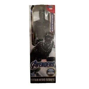 Avengers Marvel Endgame Titan Hero Series Black Panther 12" Action Figure NEW!